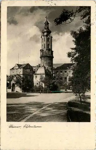 Weimar, Schlossturm -524952