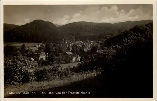 Kurort Bad Thal im Thür. Wald, Blick von der Tropfsteinhöhle -524596