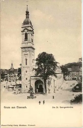 Gruss aus Eisenach, Die St. Georgenkirche -526038