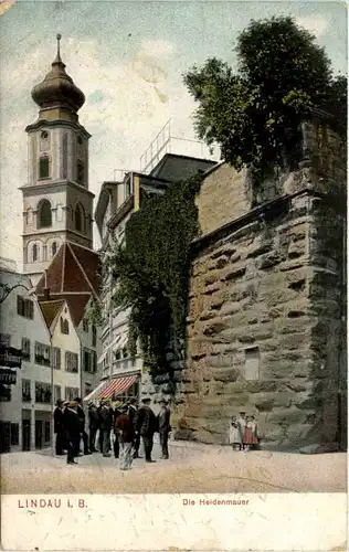 Lindau - Die Heidenmauer -611754