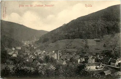 Ruhla, Blick von der Schönen Aussicht -524944