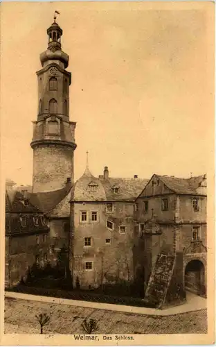 Weimar, das Schloss -524750