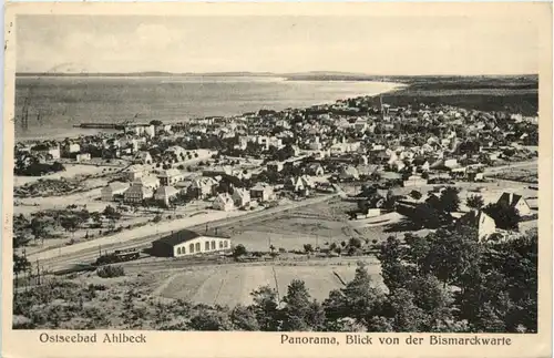 Seebad Ahlbeck, Panorama, Blick von der Bismarckwarte -501246