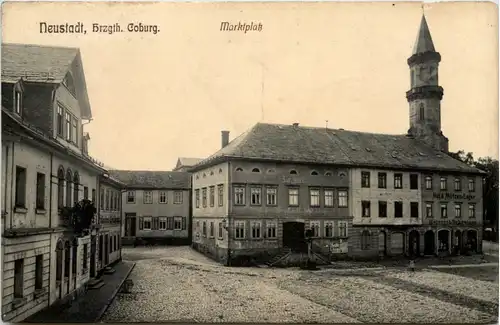 Neustadt - Herzogtum Coburg - Marktplatz -637942