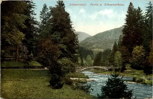 Schwarzatal, Partie a. Schweizerhaus -525164