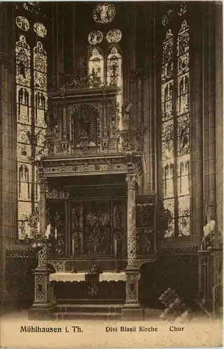 Mühlhausen i.Thür.,Divi Blasii Kirche, Chor -524870