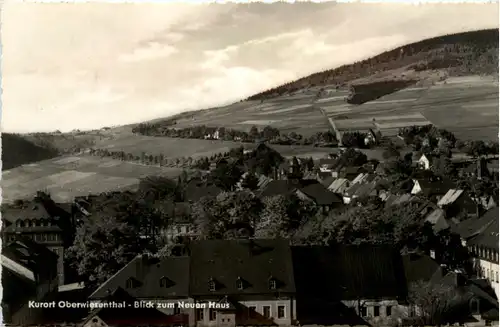 Oberwiesenthal, Blick zum Neuen Haus -501486