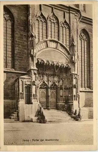 Jena, Portal der Stadtkirche -526274