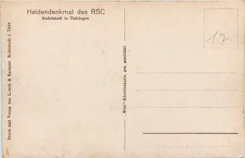 Rudolstadt, Heldendenkmal des RSC -526778