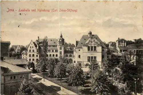 Jena, Lesehalle und Volkshaus -526798