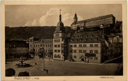 Rudolstadt, Marktplatz -526434