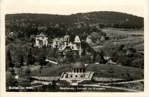 Baden bei Wien, Beethoven - Tempel im Kurpark -525804