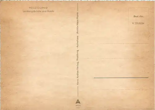 Helgoland, Landungsbrücke und Reede -527148