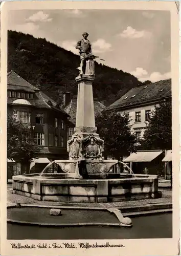 Suhl, Waffenschmiedbrunnen -526634