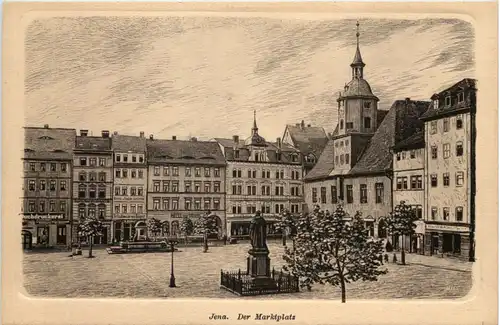 Jena, Der Marktplatz -526734