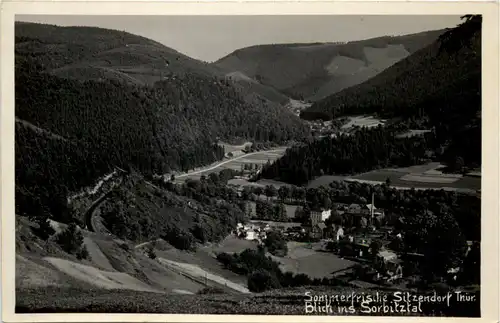 Sitzendorf, Blick ins Sorbitztal -524686