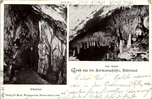 Gruss aus dem Hermannshöhle, Rübeland -525710