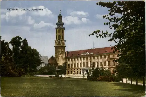 Weimar, Schloss, Parkseite -526172