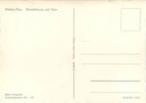 Meissen, Albrechtsburg und Dom -527078