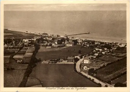 Seebad Dahme aus der Vogelschau -527198