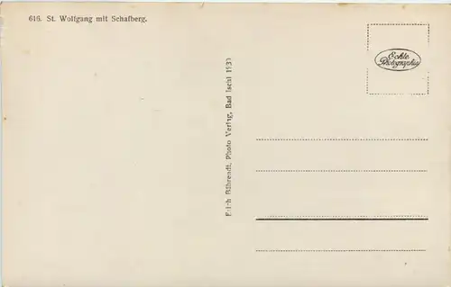 St. Wolfgang mit Schafberg -527508