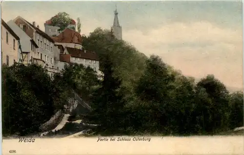 Weida, Partie bei Schloss Osterburg -526304