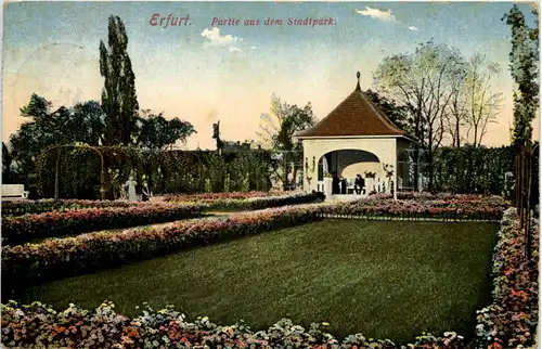 Erfurt, Partie aus dem Stadtpark -526136