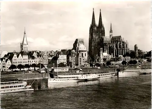 Köln, Rheinansicht -527478