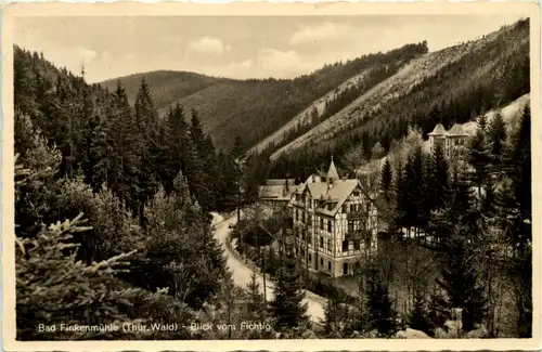 Bad Finkenmühle Thür.Wald, Blick vom Fichtig -526376