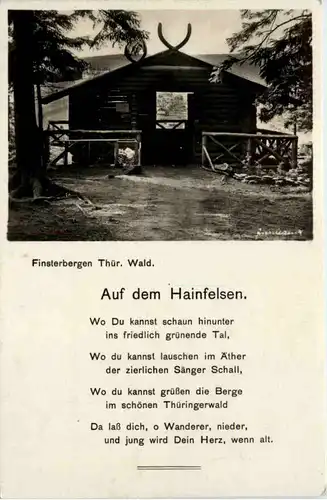 Finsterbergen, Auf dem Hainfelsen -526290