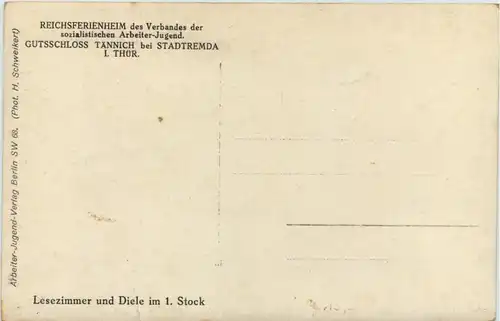 Gutsschloss Tännich i. Thür., bei Stadtremda -526752