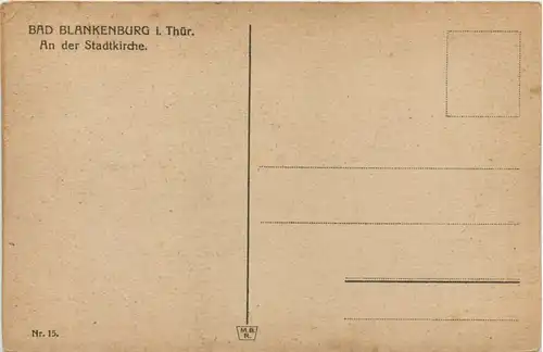 Bad Blankenburg, An der Stadtkirche -526450