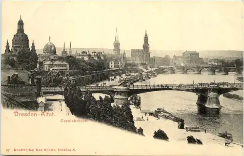 Dresden, Carolabrücke -527778