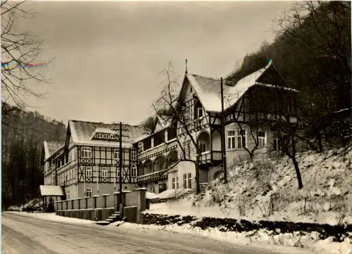 Schwarzatal. Erholungsheim Albert Hähnel -502932