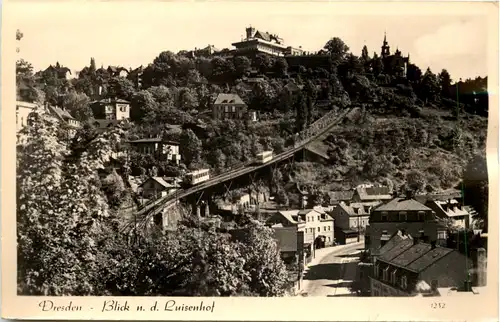 Dresden, Blick n.d. Luisenhof -526932