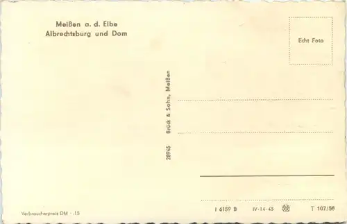 Meissen, Albrechtsburg und Dom -527012