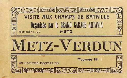 Booklet Metz - Verdun - 19 CPA -638121