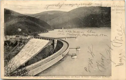 Urft-Talsperre bei Gemünd -525566