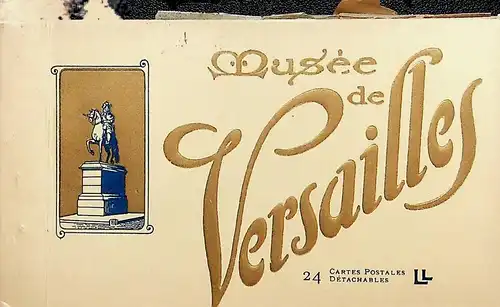 Booklet Musee de Versailles - 24 CPA -638118