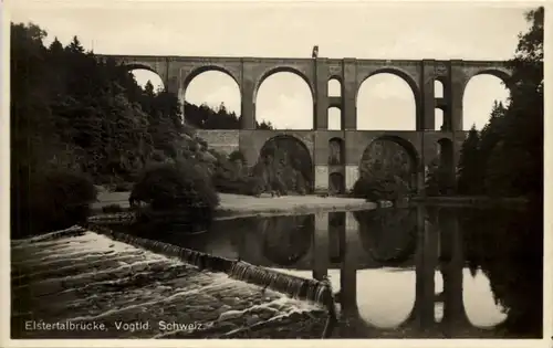Elstertalbrücke, Vogtl. Schweiz -527694