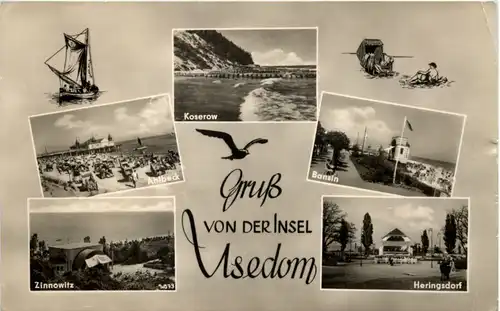 Gruss von der Insel Usedom, div. Bilder -509938