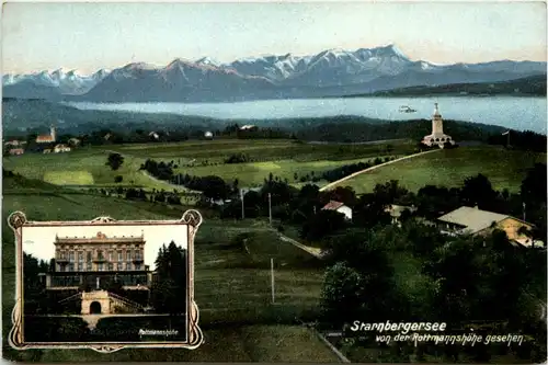 Starnbergersee von der Rottmannshöhe gesehen -528458