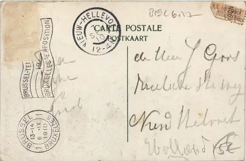 Bruxelles - Exposition 1910 -600392