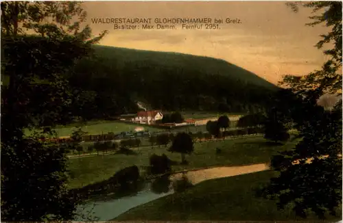 Greiz, Waldrestaurant Glohdenhammer -526086