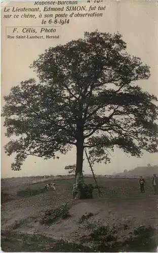 Rabosee-Barchon - Le Lieutenant Edmond Simon -600412