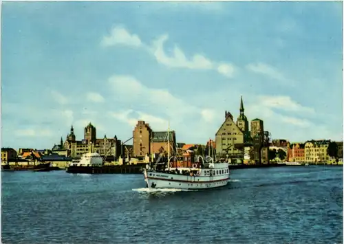 Stralsund, Blick auf den Hafen -527196