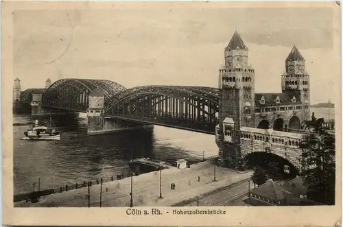 Köln, Hohenzollernbrücke -527216