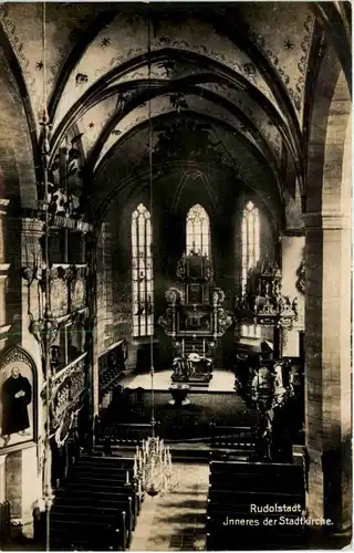 Rudolstadt, Inneres der Stadtkirche -526126