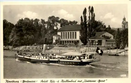 Konstanz, Städt. Kur und Hallenbad mit Untersee-Boot -528738