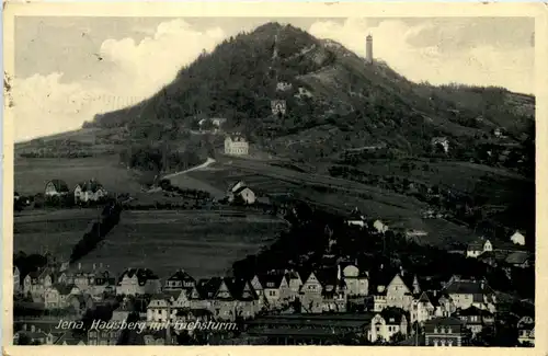 Jena, Hausberg mit Fuchsturm -526246